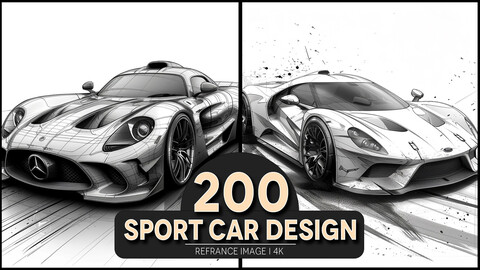 Sport Car Design 4K Reference/Concept Images