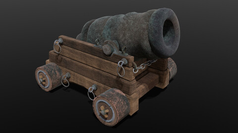 Medieval Defense 3D Model