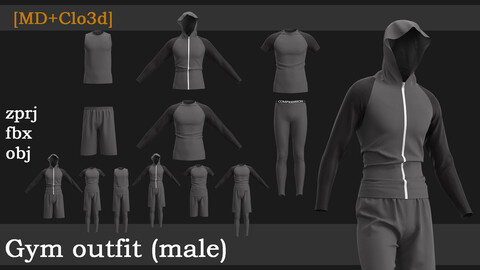 Gym outfit (male)