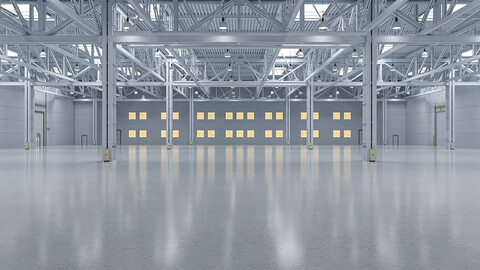 Warehouse Logistic 7 3D model