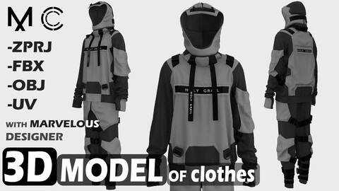 3d model clothes