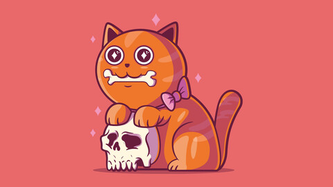 The Cat and The Skull!