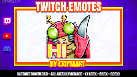 Twitch Emote Tentomon Hi, Digimon Waving, Anime Emojis, Streamer Graphics, Discord, Kick, Youtube