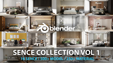 3D Scene Collection | Vol 1