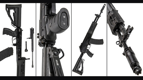 AK-12 Assault Rifle: 30 High-Res Photos | Weapon Reference Pack