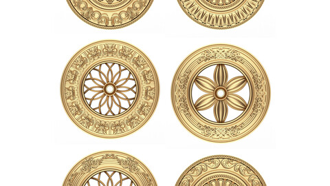 Collection of Ceiling Rosettes