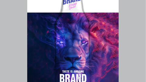 Vibrant Energy Drink Bottle Packaging: EPS Design for Maximum Impact and Freshness