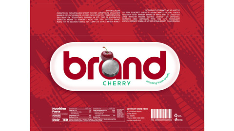 Brandex Colorful Refreshing Candy – Fun and Vibrant Packaging Design (EPS File)