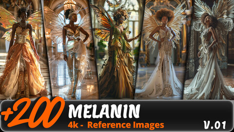 MELANIN VOL. 01/ 4K/ Reference Image