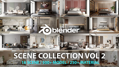 3D Scene Collection | Vol 2