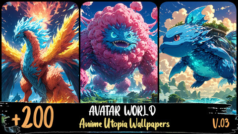 +200 Avatar World | Anime Utopia Wallpapers Vol.03