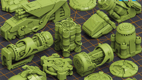 HARD SURFACE MACH WARRIOR PACK VOL - 2