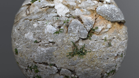 Wall, stone 08417 – PBR Material GamesTextures.com