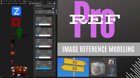 Ref Pro - for Blender 3.1 to 4.2