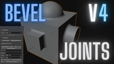 Bevel Joints addon for Blender