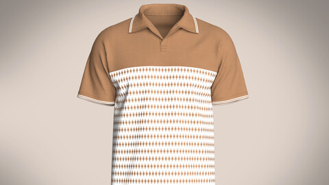 Mens Open Collar - Polo