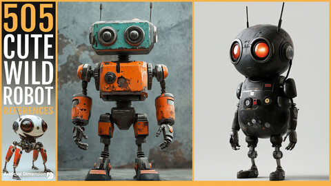 505 CUTE WILD ROBOT.