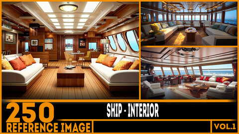 250 ART - Ship Interior - Reference 6K Package vol.1