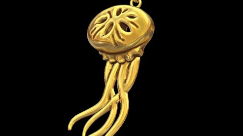 Jelly Fish Pendant