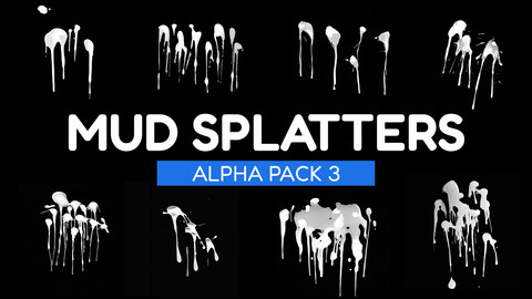 50 Mud Splatters Alpha Pack 3