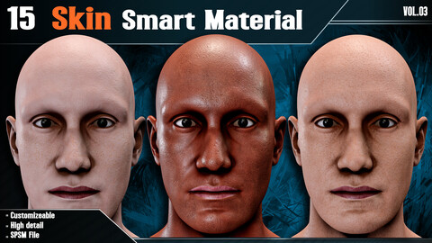 15 High Detail Skin Smart Material - Vol.03