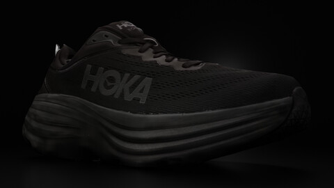 Hoka One One Bondi 8 Triple Black