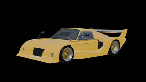 De Tomaso Pantera Group C  solid body