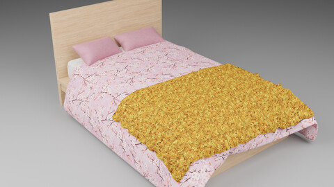 Ikea Malm Bed - .FBX .OBJ .STL