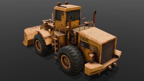 Tractor 3D model