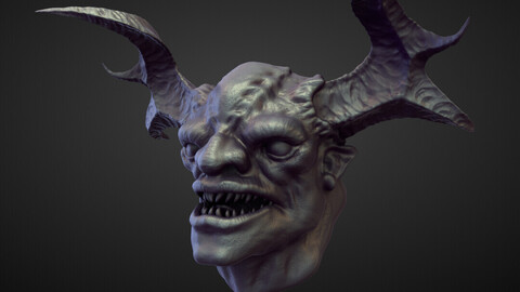 HEAD50 high poly sculpt