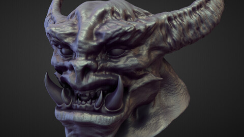 HEAD52 high poly sculpt