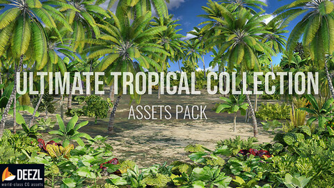 Ultimate Tropical Collection - 66 Trees and Plants