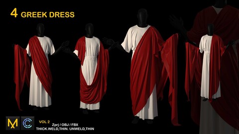 4 GREEK DRESS