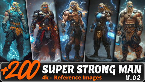 SUPER STRONG MAN VOL. 02/ 4K/ Reference Image