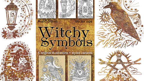 Witchy symbols