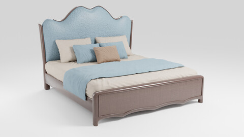 This bed is a stylish and modern option