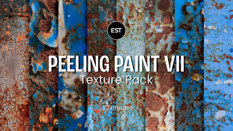 Peeling Paint VII Texture Pack (22 images)