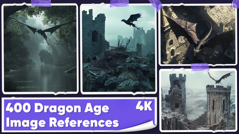 400 Dragon Age Image References - Vol 01