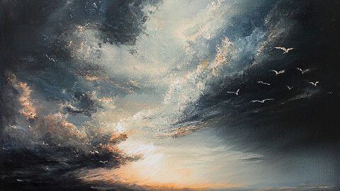 Tempest Unveiled: A Stormy Coastal Dawn 7