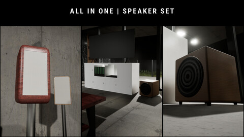 All in One Speaker Set