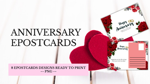 FibeiDigiCards_ePostcard - Title: Anniversary Design 3