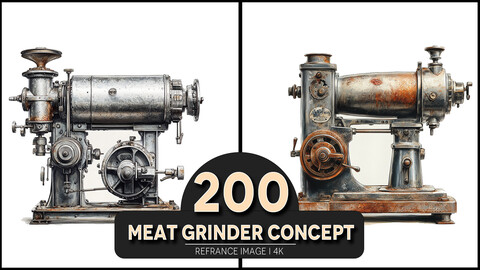 Meat Grinder Concept 4K Reference/Concept Images