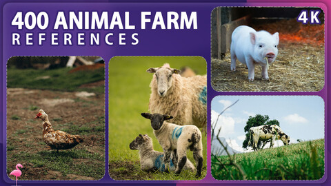 400 Animal Farm Reference Pack – Vol 1