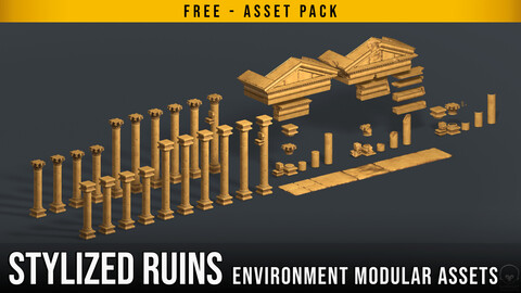 Stylized Ruins - Modular Assets