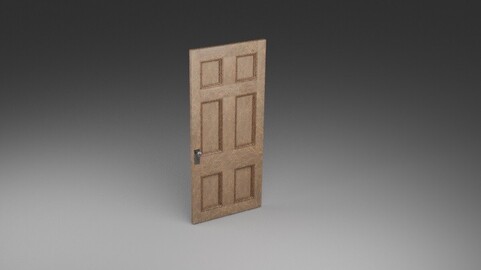 Door - .FBX .OBJ .STL