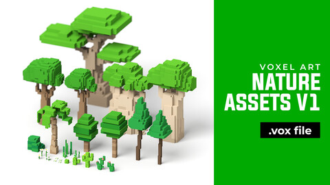 NATURE ASSETS | VOXEL FILE