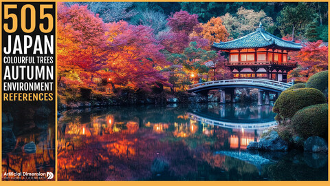 505 JAPAN COLOURFUL TREES IN AUTUMN.