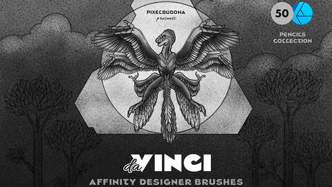 Da Vinci Pencil Affinity Designer Brushes