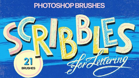 Scribbles Photoshop Brushes