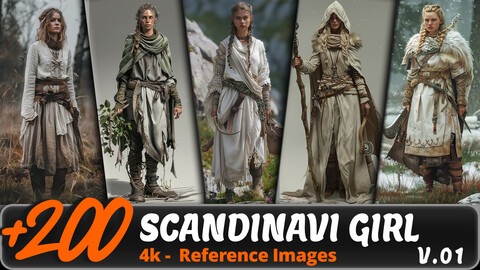 SCANDINAVI GIRL VOL. 01/ 4K/ Reference Image